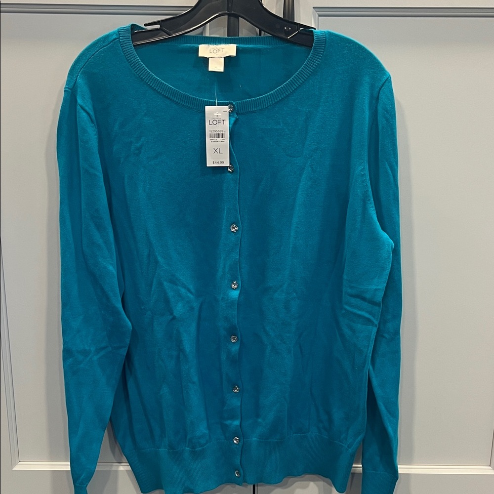LOFT Vibrant Blue Women's Cardigan